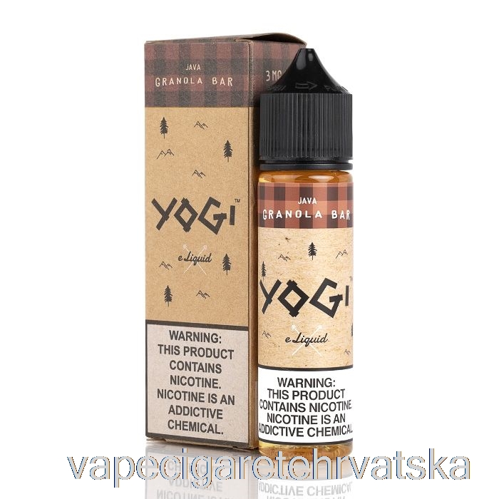 Vape Cigarete Java Granola Bar - Yogi E-tekućina - 60ml 0mg